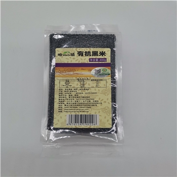 哈北小镇有机黑米400g