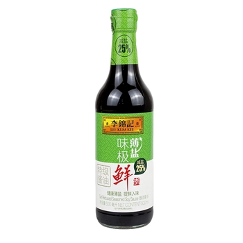 李锦记薄盐味极鲜酱油500ml