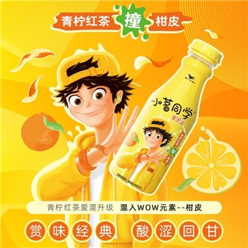 统一小茗同学青柠红茶500ml