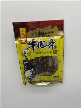 刘三姐牛肉干香辣味80g