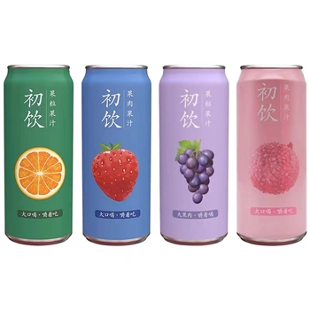 500ml初饮-复合葡萄汁汁果粒饮品