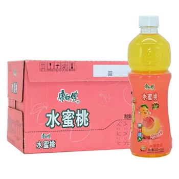 500ml康师傅水蜜桃汁饮品