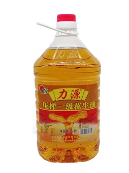 5L力源压榨一级花生油