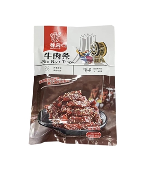 66g桂荣牛肉条(香辣味)