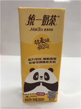 统一奶茶(麦香)250ml