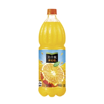 可口可乐美汁源果粒橙饮料1.25L