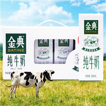 伊利金典纯牛奶250ml*12/箱