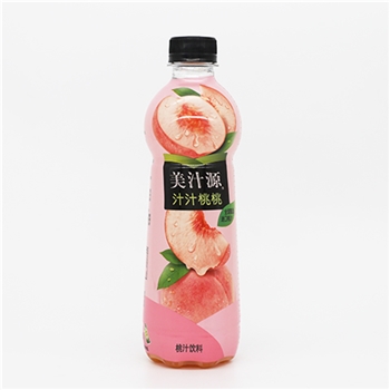 可口可乐美汁源汁汁桃桃桃汁420ml