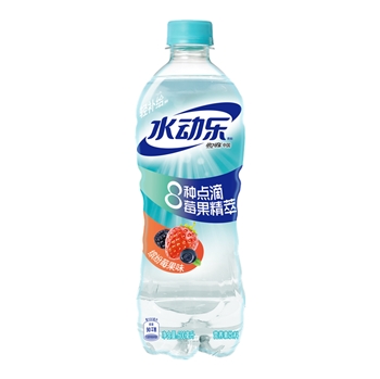 可口可乐水动乐缤纷莓果味600ml