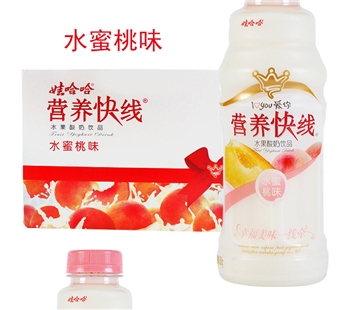 娃哈哈营养快线水蜜桃味（500ML）